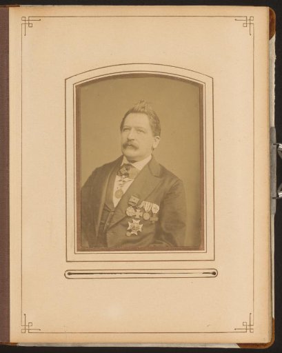 Portrait of a Man with Medals