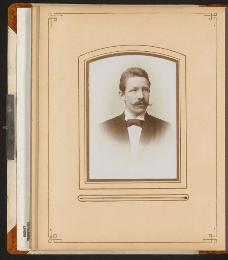 Portrait of a Man with a Moustache
