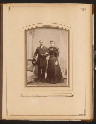 Portrait of a man and woman