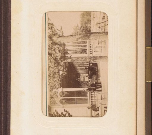 View of the terrace of Hotel Maywald at Cleves