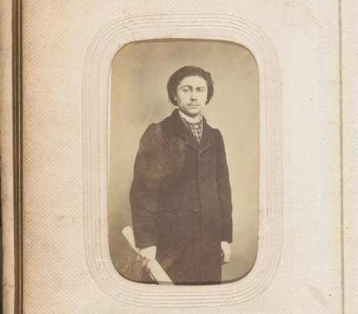 Portrait of a standing young man