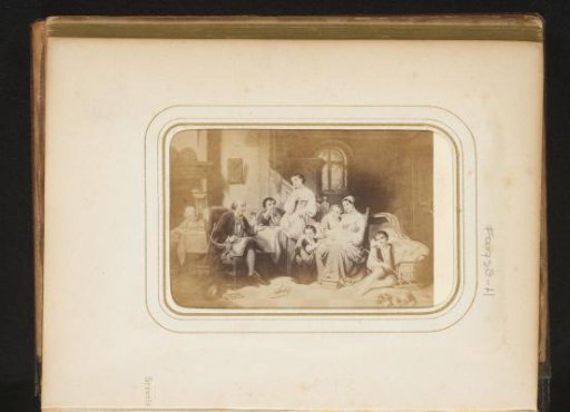 Photographic Reproduction of a Painting after the Poem Domestic Religion by J.J.L. ten Kate