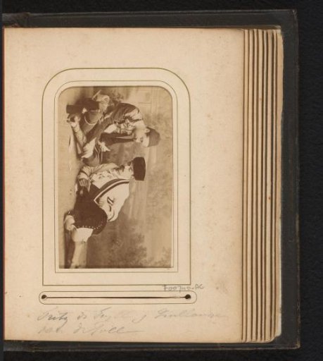 Portrait of two men, Fritz de Tuyll and Mr. de Poll