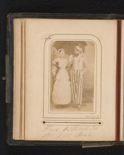 Portrait of a man and woman, inscribed as Eline de Pallandt and Dell'Avo