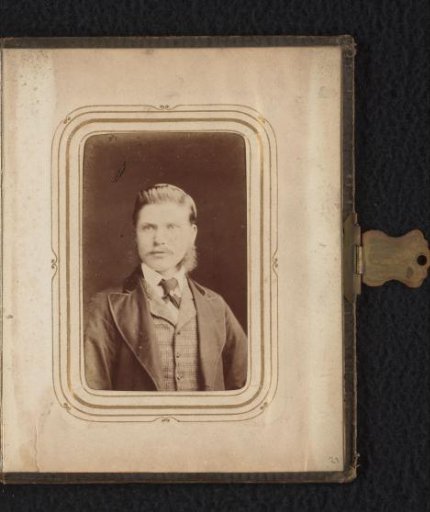 Portrait of a Young Man with Sideburns