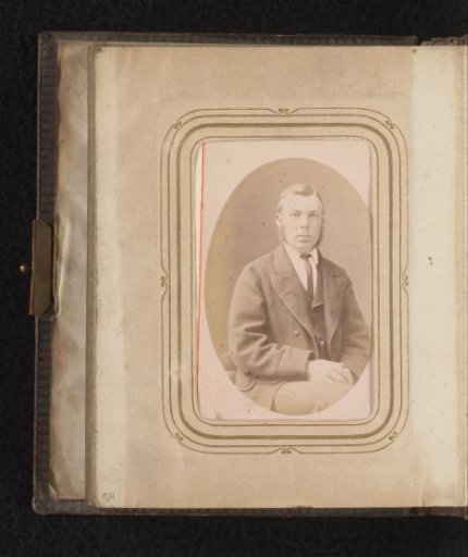 Portrait of a Man with Sideburns