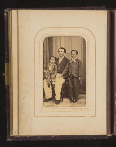 Family Portrait with a Father and Two Sons