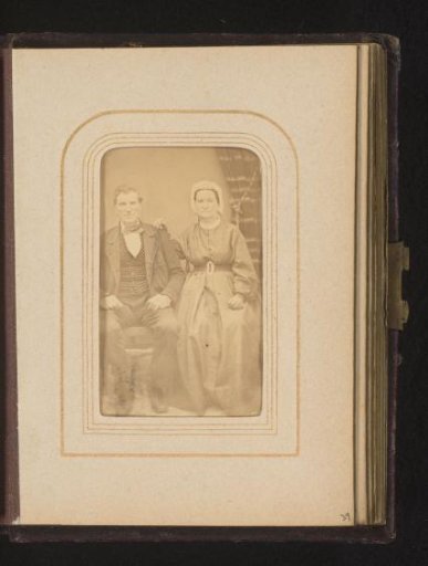 Portrait of a Seated Man and Woman