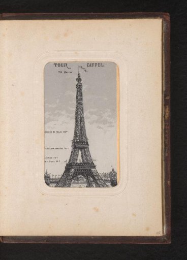 View of the Eiffel Tower in Paris