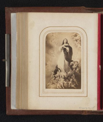 Photographic reproduction of The Immaculate Conception of Los Venerables by Bartolomé Esteban Murillo