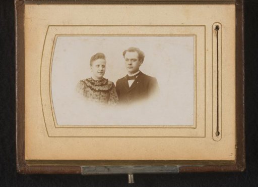 Portrait of a man and woman