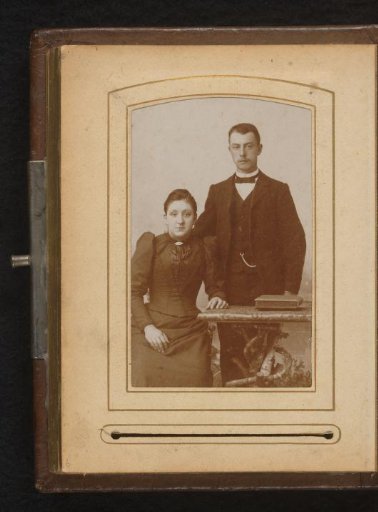 Portrait of a man and woman