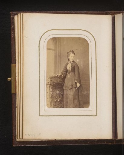 Portrait of a standing woman