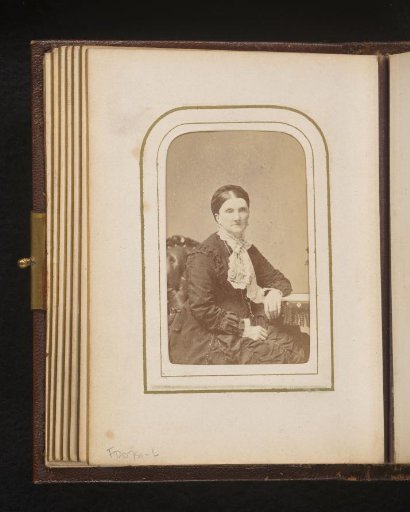 Portrait of a seated woman