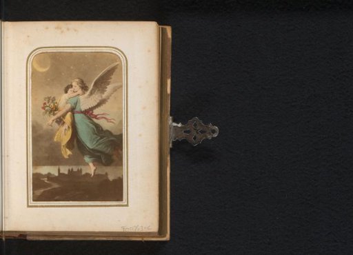 Photographic reproduction of "Zu Gott" by Wilhelm von Kaulbach