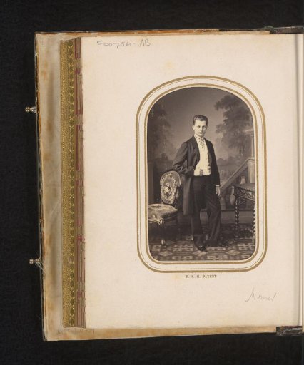 Portrait of a standing young man