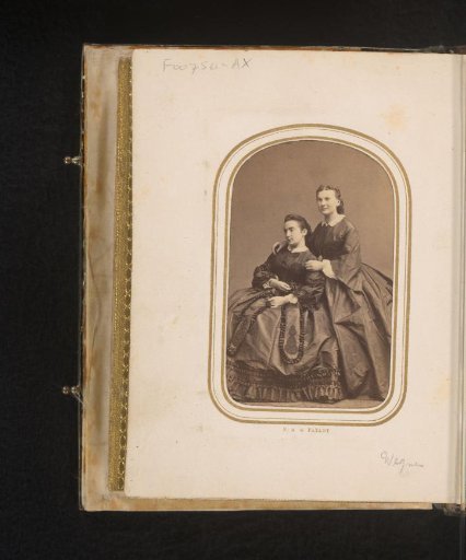 Portrait of two women