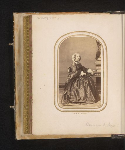 Portrait of a Seated Woman with a Cap