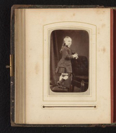 Portrait of a Girl by a Chair