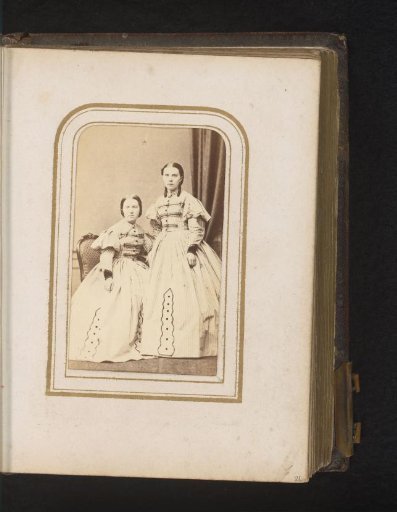Portrait of a Seated and a Standing Woman