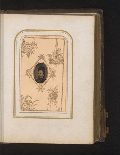 Miniature Portrait of a Woman with a Hat