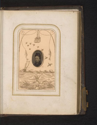 Miniature Portrait of a Woman with a Hat