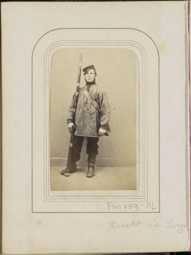 Portrait of a man identified as servant of Sweys