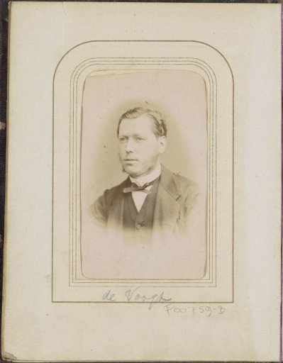 Portrait of a man designated as De Voogt