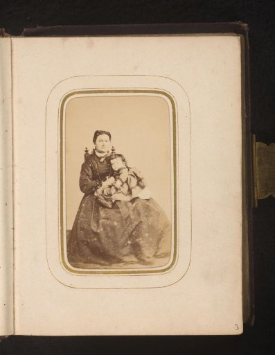 Portrait of a Woman, Seated with a Child on Her Lap