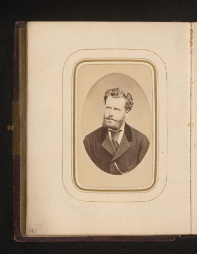 Portrait of a man with a beard