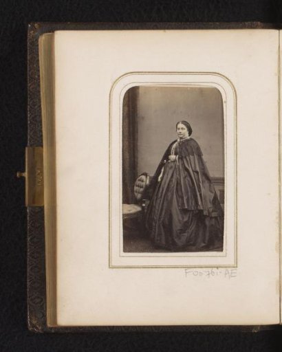 Portrait of a standing woman