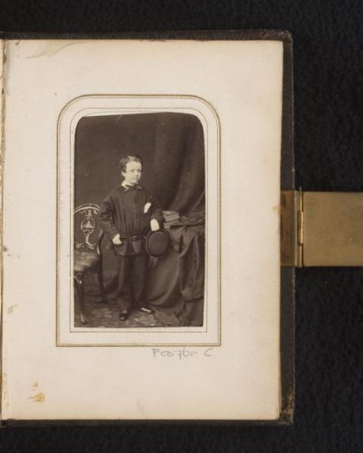 Portrait of a boy with hat