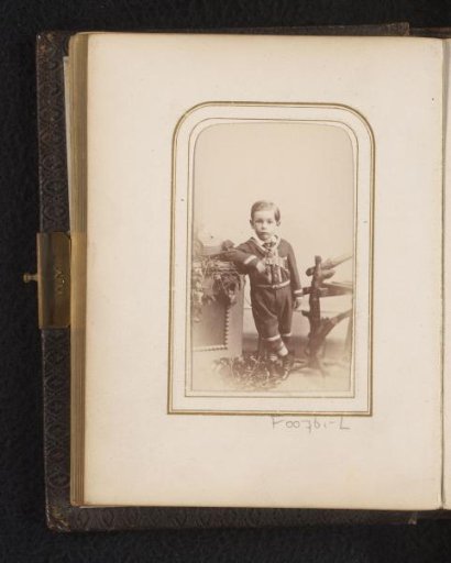 Portrait of a standing boy