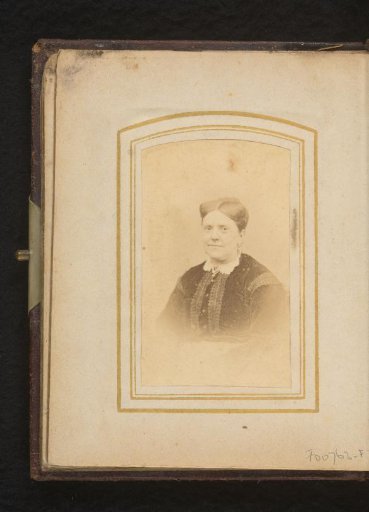 Portrait of a seated woman