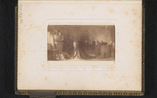 Photographic reproduction of a painting of Good Friday by Paul Delaroche
