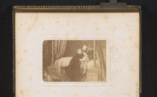 Photographic reproduction of a painting of the children of Edward V of England by Paul Delaroche