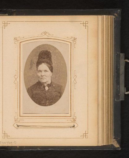 Portrait of a woman with a cap