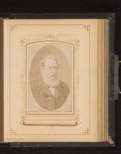Portrait of a man with a beard