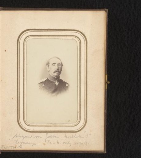 Portrait of August Karl von Goeben