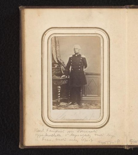 Portrait of Karl Friedrich von Steinmetz in uniform