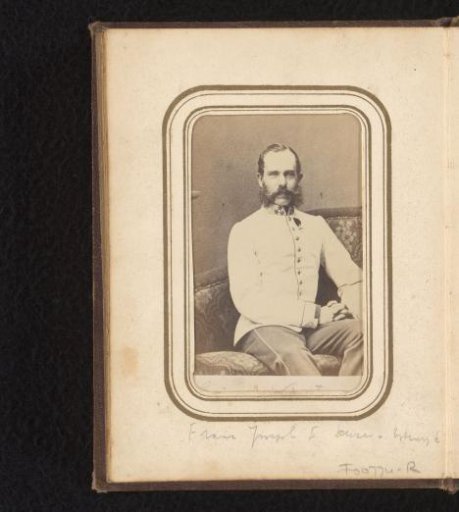 Portrait of Emperor Franz Josef I of Austria