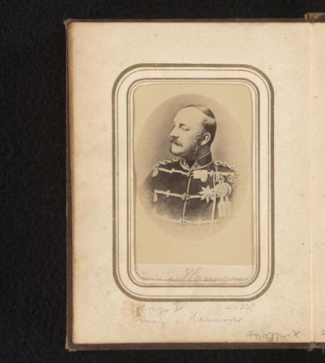 Portrait of King George V of Hanover in uniform