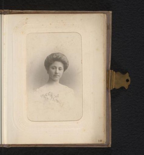 Portrait of a young woman
