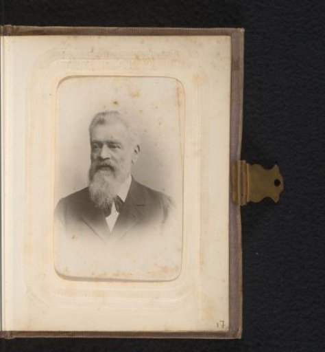 Portrait of a man with a beard