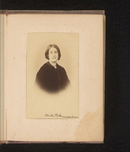 Portrait of a woman, inscribed as Mrs. Schuurman