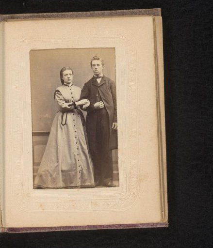 Portrait of a man and a woman