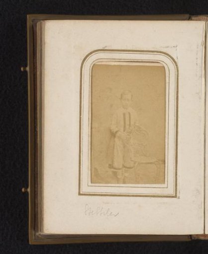 Portrait of a Boy, Standing by a Chair