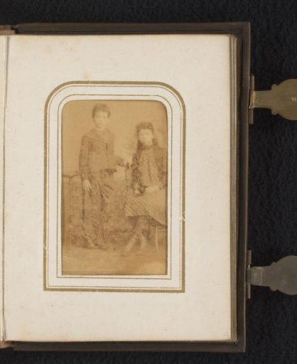 Portrait of a boy and a girl
