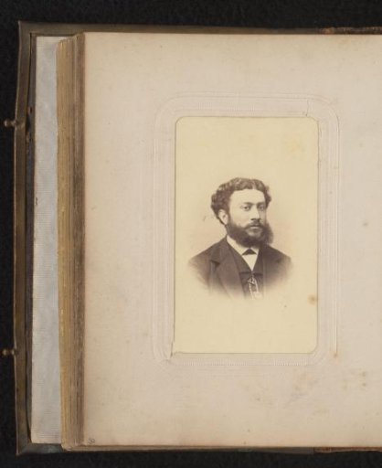 Portrait of a man with a mustache and beard