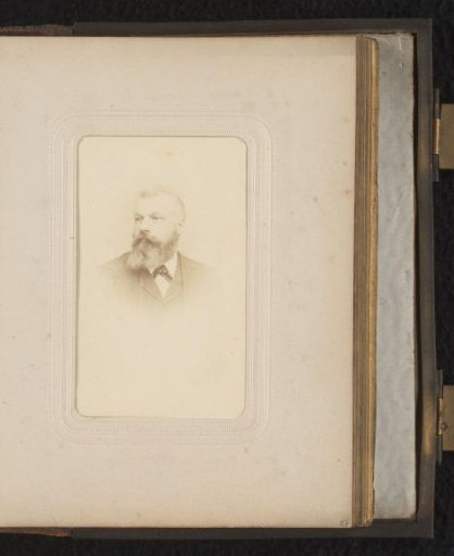 Portrait of a Man with a Mustache and Beard